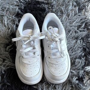 Nike Kids All-White Sneakers